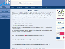 Tablet Screenshot of ieg.be