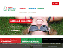 Tablet Screenshot of ieg.dk